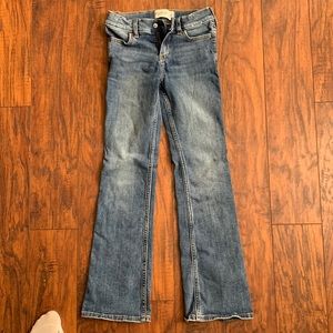 Abercrombie kids mid-rise boot. Size 7/8 long jeans